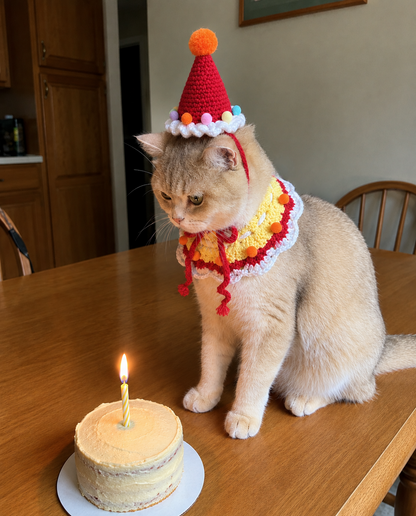 Pet Crochet Hats